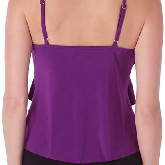 Magicsuit AMETHYST Solid Rita Tankini Top - Picture 4 of 6